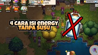4 Cara isi Energy tanpa susu | HARVEST TOWN