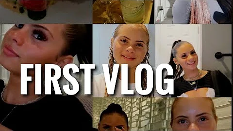 FIRST VLOG | Shopping, Q&A grwm, Dinner