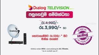 Change the way you watch TV with Dialog Television postpaid connection