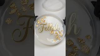 comment your name #resinart #resin #resincrafts #tutorial #ai