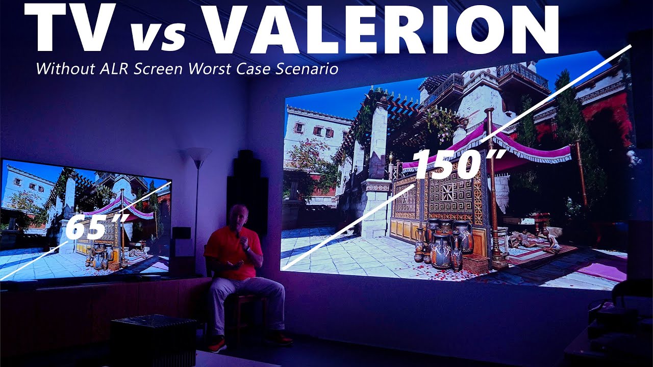 Valerion vs TV without ALR Screen will Shock TV Users !