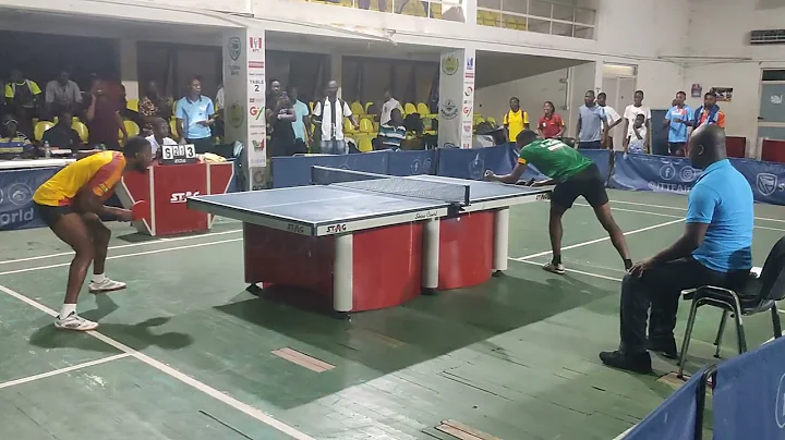 Ghana Table Tennis - Isaac Kwasi Amoako vs Godwin Alarbi | Mens Final (1 of 3)