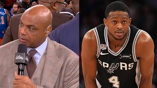 'Dumbass Play' Charles Barkley Loses it Over De'Aaron Fox Missed Layup