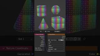 Texture Coordinates #shorts #blender #b3d #blender3d