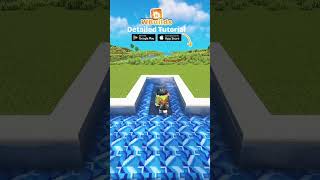 Minecraft Working Waves Pool💦 #shorts