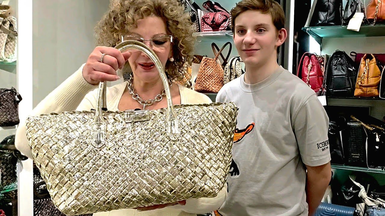 Эксклюзивные итальянские сумки FALORNI ручного плетения  из мягкой кожи ягненка. Часть 1 #fashion 