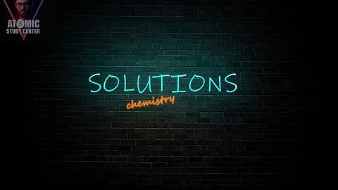 2.2 INTEXT SOLUTIONS || NCERT || 12 CHEMISTRY ||  BY RISHABH KAKKAR