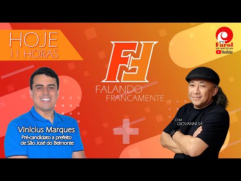 FALANDO FRANCAMENTE - com VINÍCIUS MARQUES - 07/05/2024