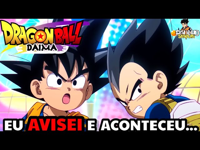 Fãs decepcionados com o anúncio de Dragon Ball Daima