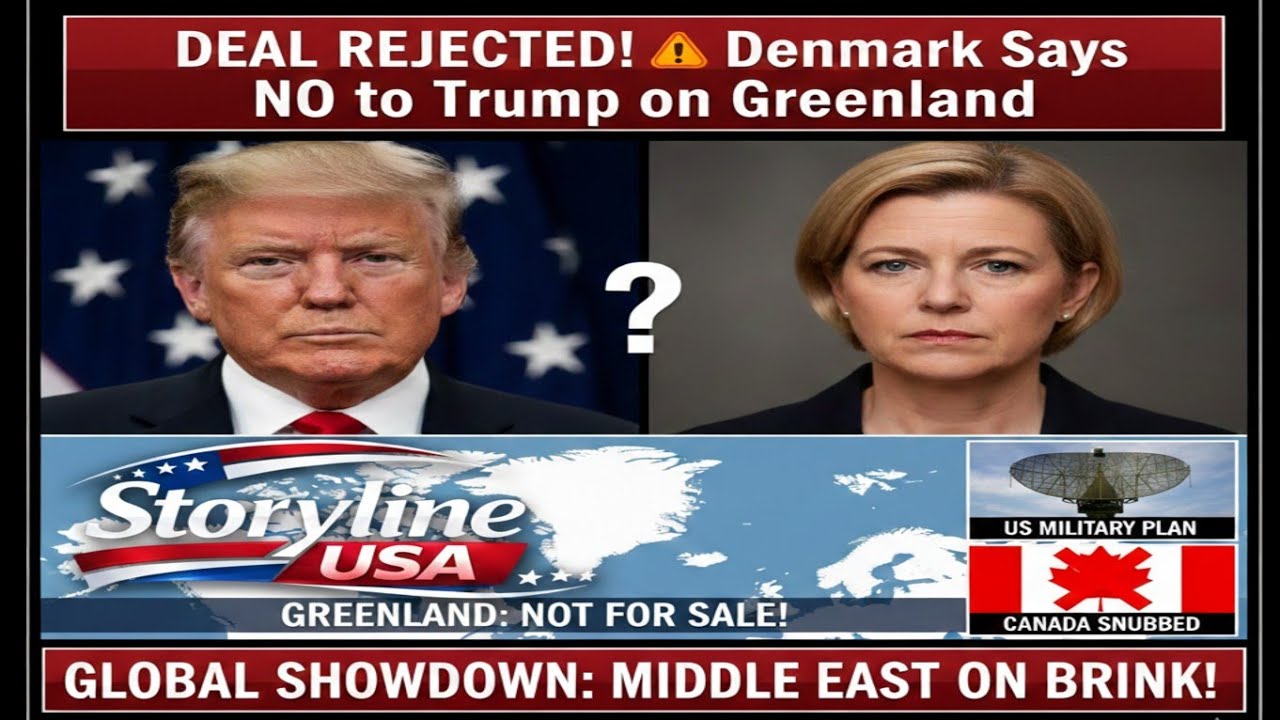 DENMARK SAYS NO! 🇩🇰 Trump’s Greenland Deal Rejected | "Sovereignty is a Red Line" (Full Report)