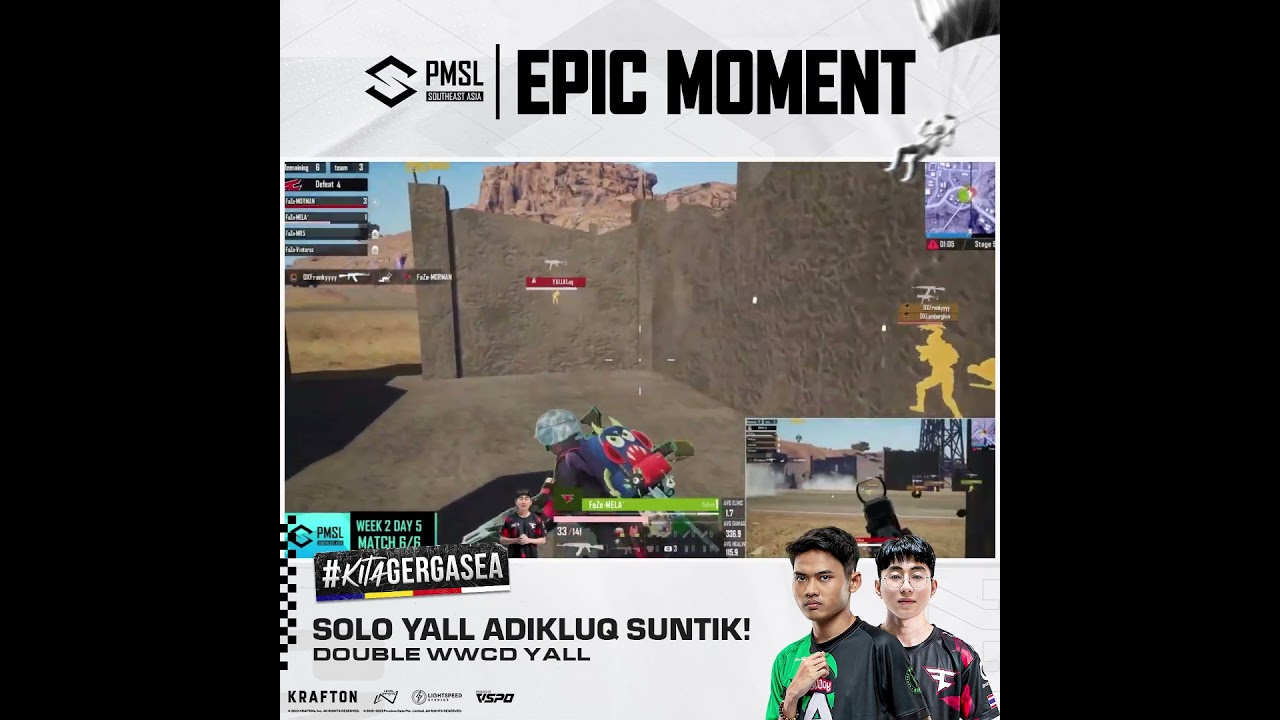 🇲🇾 KING OF SUNTIK IS BACK! 😎 YALL ADIKLUQ SOLO CLUTCH WWCD versus gergasi FAZE! 