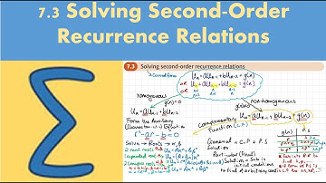 7.3 Solving second order recurrence relations (Decision 2 - Chapter 7: Recurrence relations)