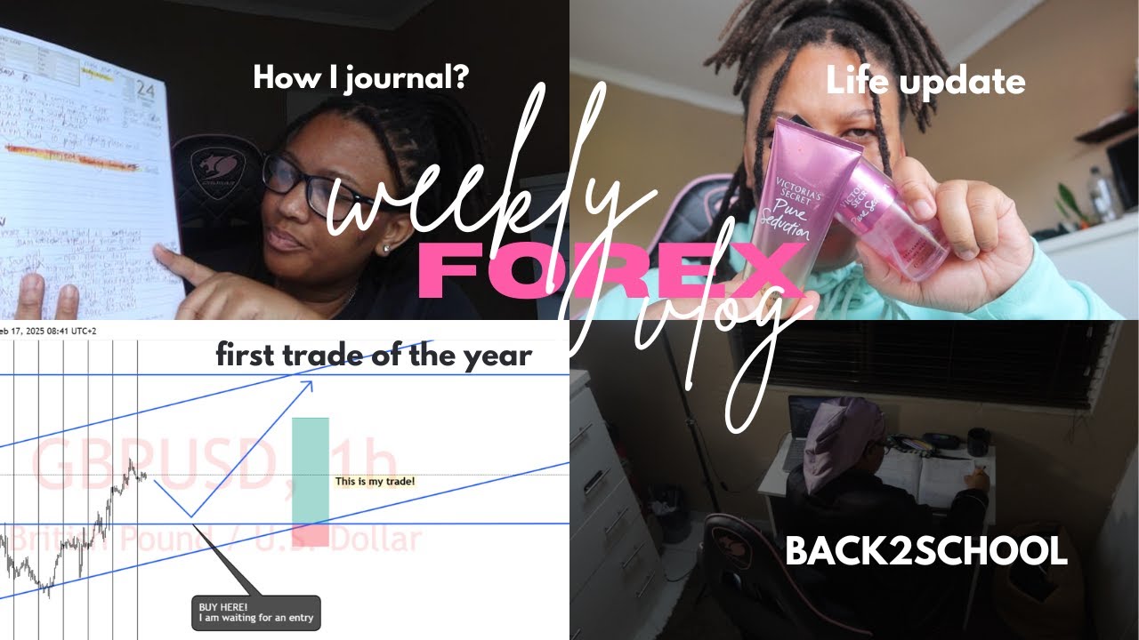 Weekly FOREX vlog 4: 📚 Back2School + 👩🏽‍💻Trading Forex | How to Balance ...