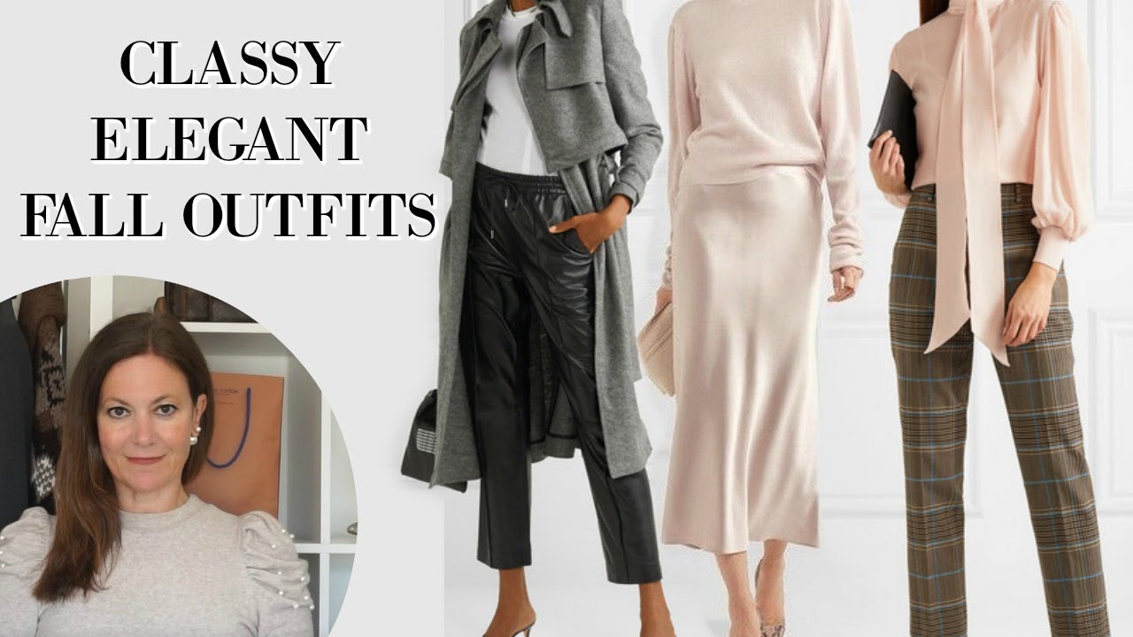 Classy Fall Autumn Outfit Ideas 2019 | Fashion Over 40 - YouTube