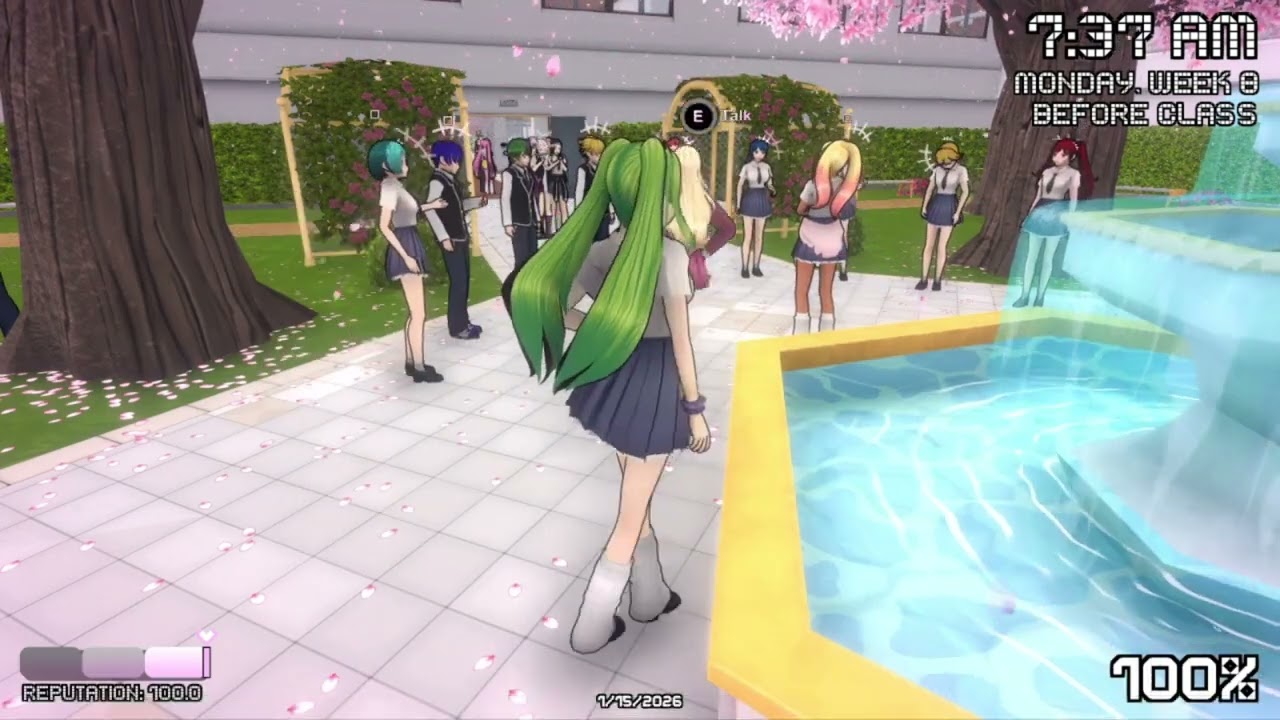 the rise and fall rival 8 showcase (monday events, specific elimination) | yandere simulator mod