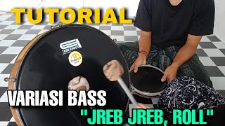 Download Lagu TUTORIAL BASS HADROH VARIASI ROLL, JREB JREB, BREM || PUKULAN VARIASI ROLL BASS HADROH MP3