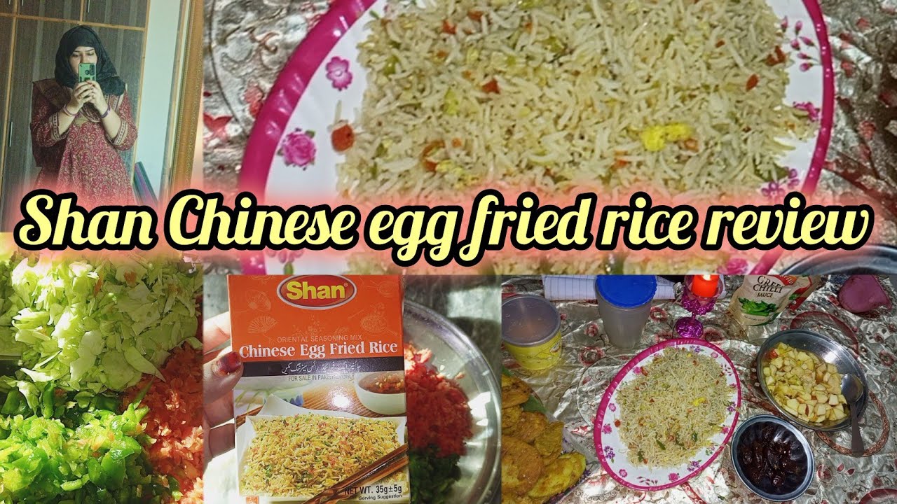 25th Roza routine vlog || Shan Chinese egg fried rice review - YouTube