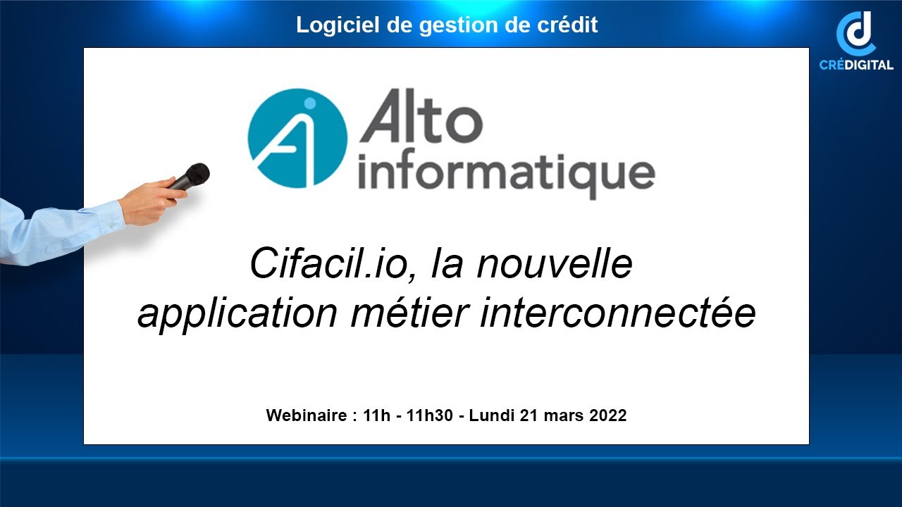 Alto informatique : Cifacil.io, la nouvelle application métier interconnectée