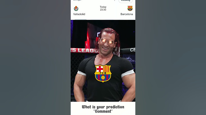 Valladolid VS Barcelona| La liga #football #fyp
