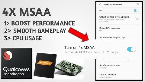 Force 4X MSAA Boost Gaming Performance | What Is 4X MSAA ?