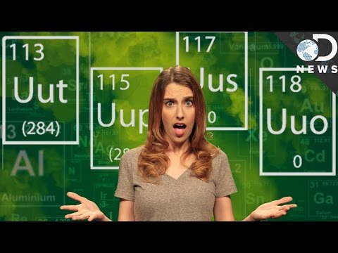 What Are The Four New Elements On The Periodic Table?