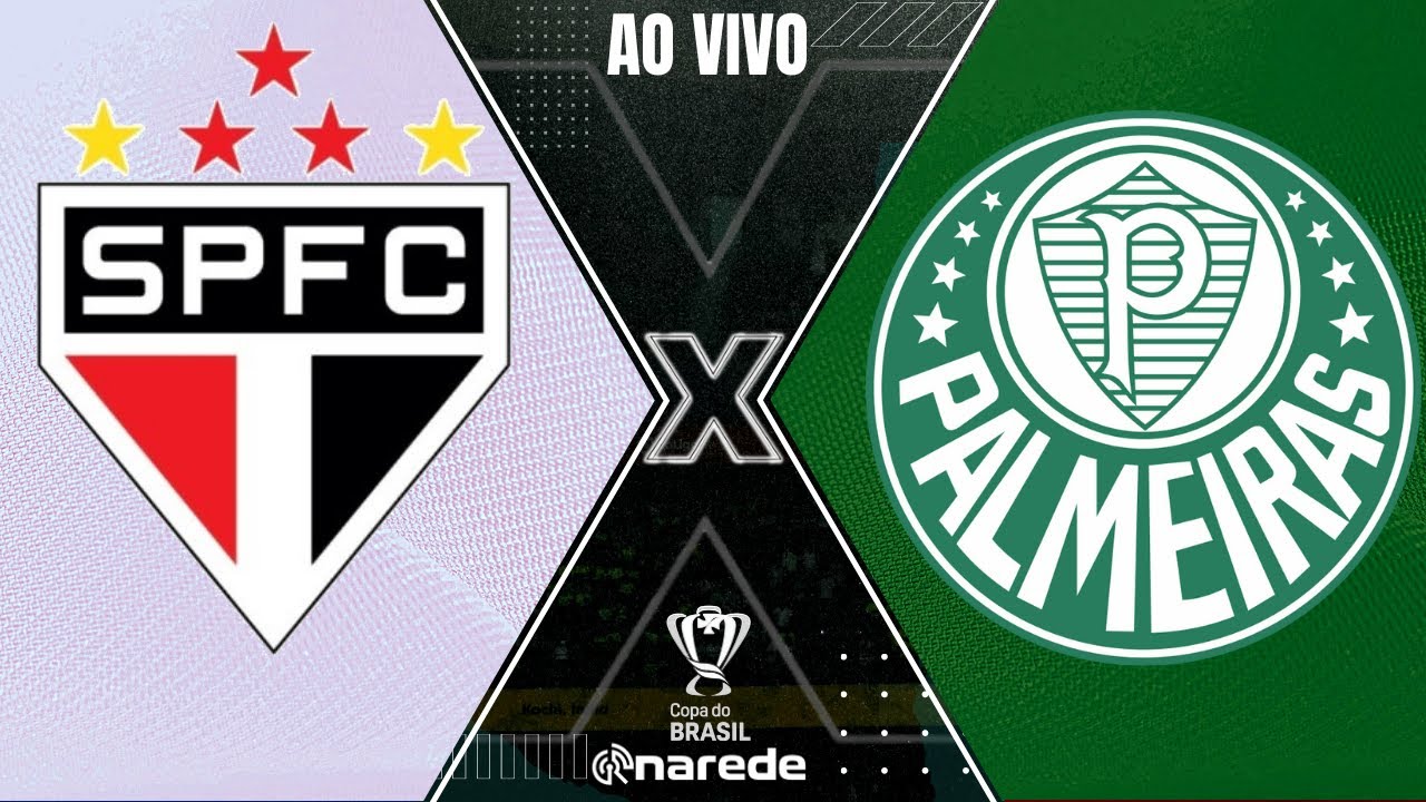 Palmeiras x São Paulo ao vivo: onde assistir ao jogo da Copa do Brasil