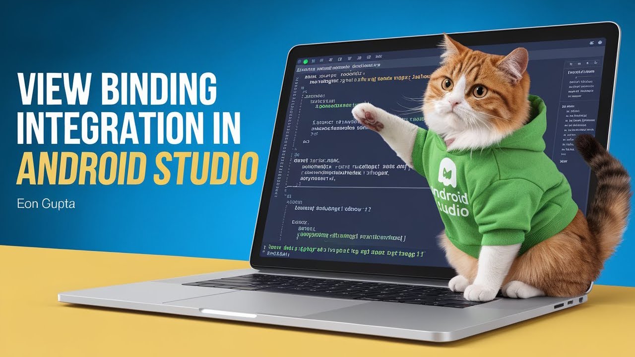 View Binding Integration in Android Studio - Eon Gupta - YouTube