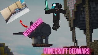 Minecraft Bedwars W/Handcam|@CraftyKingXD