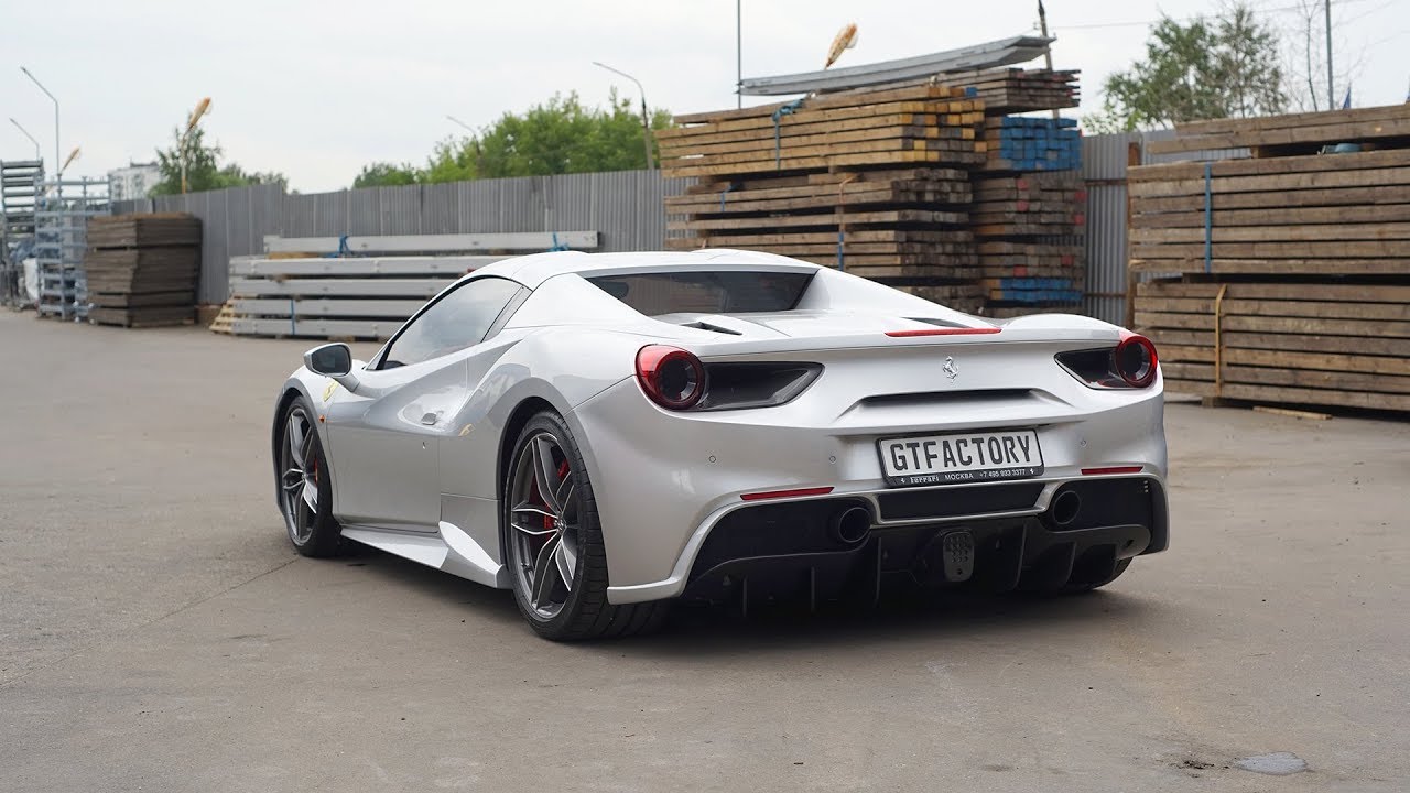 Ferrari 488 Spider With Ipe F1 Titanium Exhaust Youtube