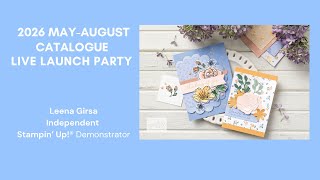 2026 May - August Catalogue Live Launch Party