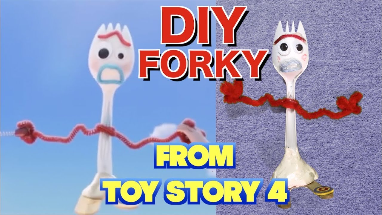 DIY Toy Story Forky Craft