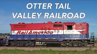 Otter Tail Valley Railroad: High Hood GP9 and GP18 Locomotives on Jointed Rail!