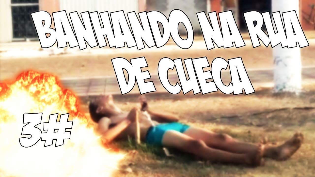 BANHANDO DE CUECA NA RUA - DESAFIO #3 - YouTube