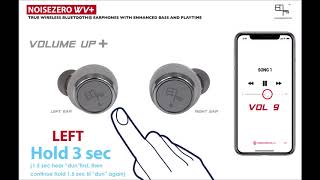 EOps NOISEZERO WV+ True Wireless Earbuds with Intuitive Touch Control