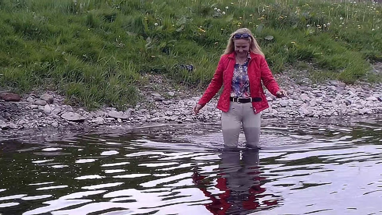 Video 28 - The river of dreams - Taster (Dubarry boots and jodhpurs, wading and swimming in a river)