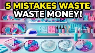 UV Resin Art for Beginners: 5 Mistakes That Waste Your Money