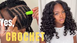 New Method Human Hair Kinky Straight Crochet for Beginners Hot Braids