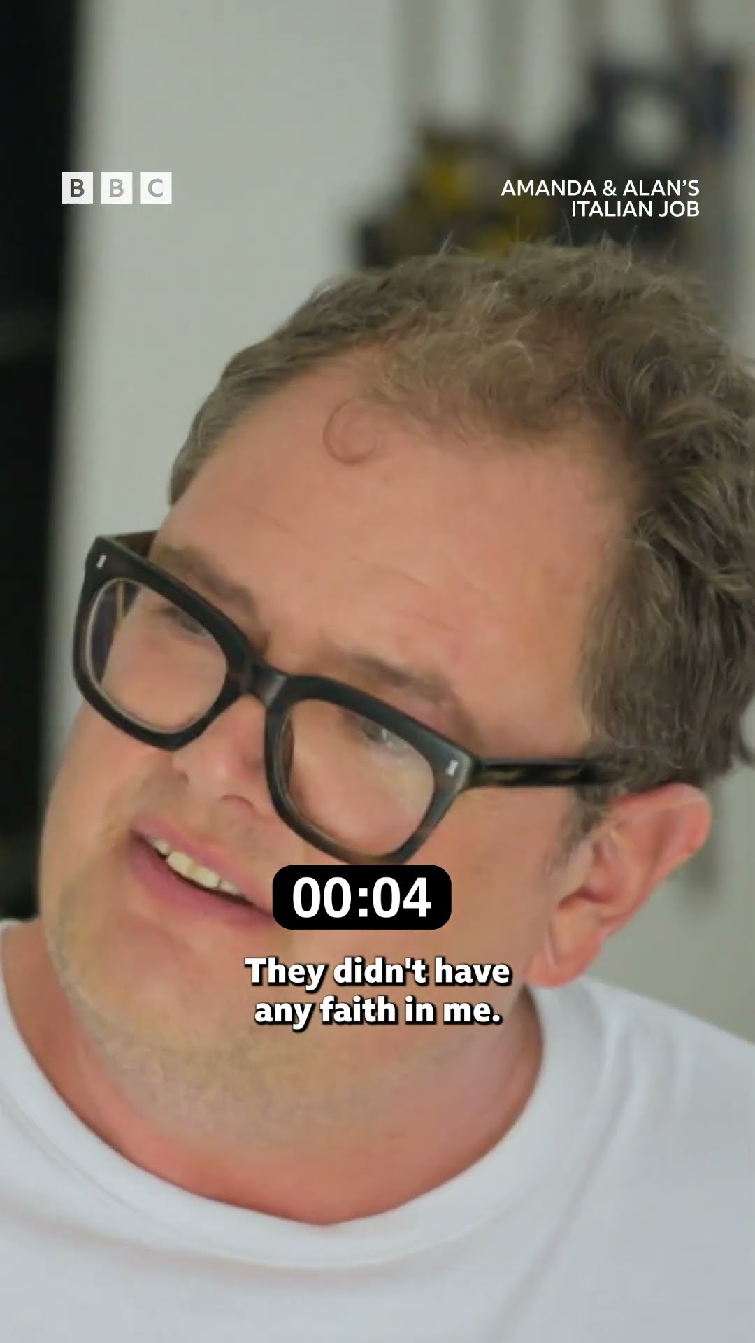 Throwback to why Alan Carr wasn’t allowed sharp objects…
