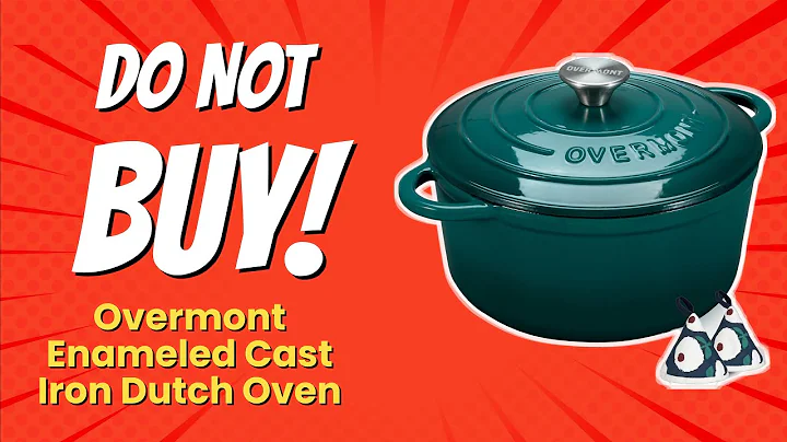 DON'T BUY Overmont Enameled Cast Iron Dutch Oven BEFORE WATCHING THIS VIDEO (6 Reasons)
