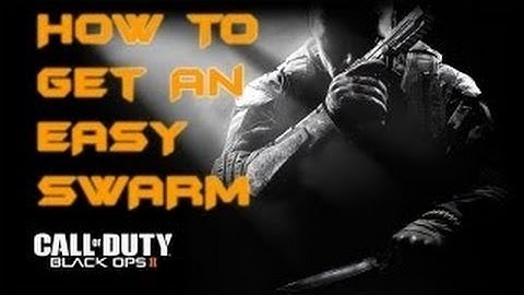Call of Duty: Black Ops 2 - How To Get A Swarm Easy