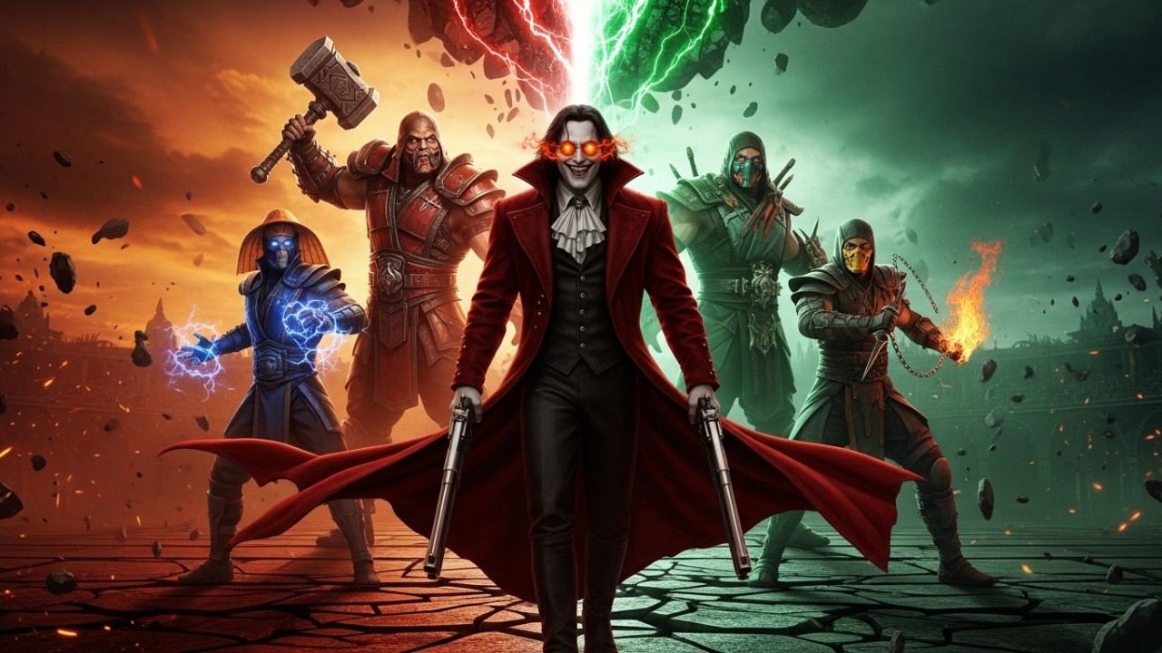 What If Alucard (Abridged) Entered Mortal Kombat Universe?