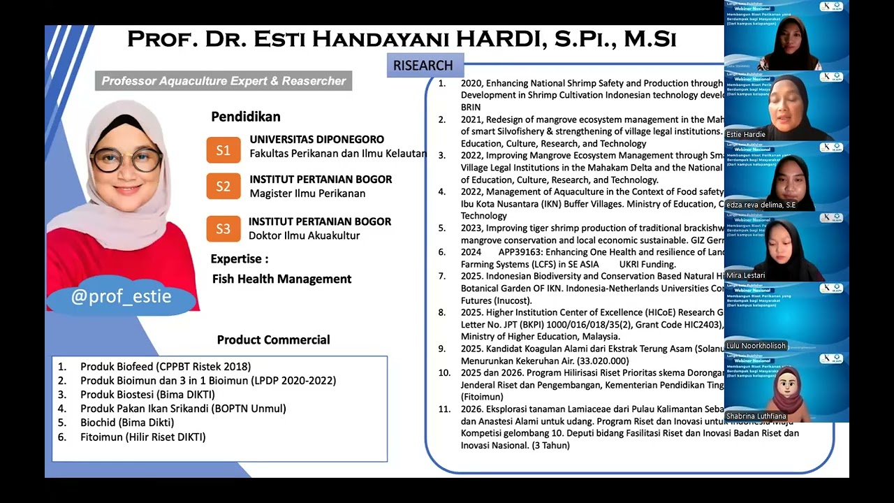 MEMBANGUN RISET PERIKANAN YANG BERDAMPAK BAGI MASYARAKAT