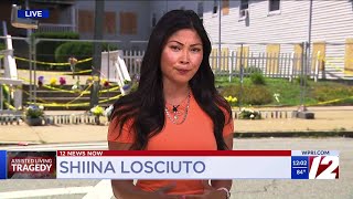 Flowers, candles laid for victims killed in Fall River fire