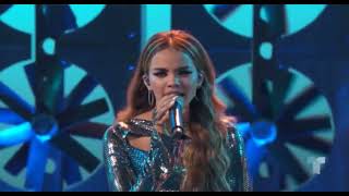 Leslie Grace, Becky G, CNCO - Díganle (Official Tainy Remix - En Vivo) | Latin AMAs 2018 (HD)