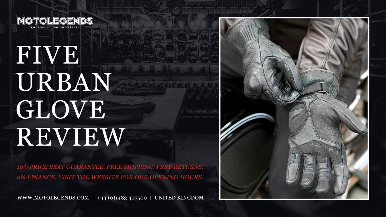 モトラッド　Urban Glove Five Urban glove review - YouTube
