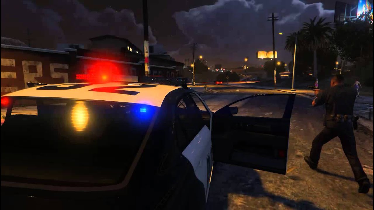 Grand Theft Auto 5 PC-  Rockstar Video Editor- "BANG, BANG!"