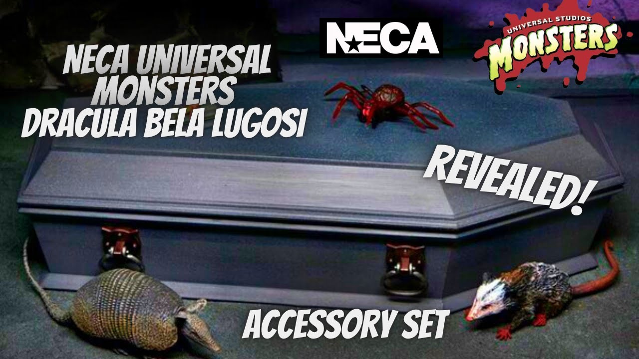 NECA Universal Monsters Dracula Bela Lugosi Accessory Set Revealed ...