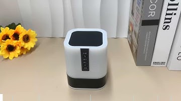 Operation Video of Bluetooth Speaker Night Light