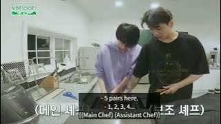 Jin & Jungkook cooking together 😀 BTS In The SOOP 2 #jin#jungkook#jinkook