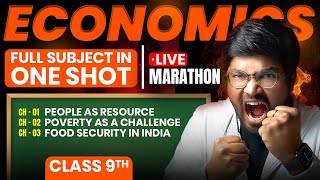 Full ECONOMICS Class 9 in One-Shot Marathon - BAAP OF 9th | All Chapters | Last Marathon
